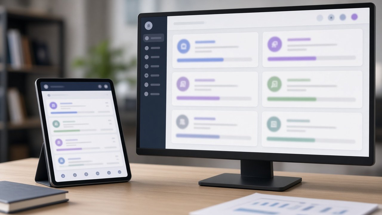 Learning platform and LMS product interfaces