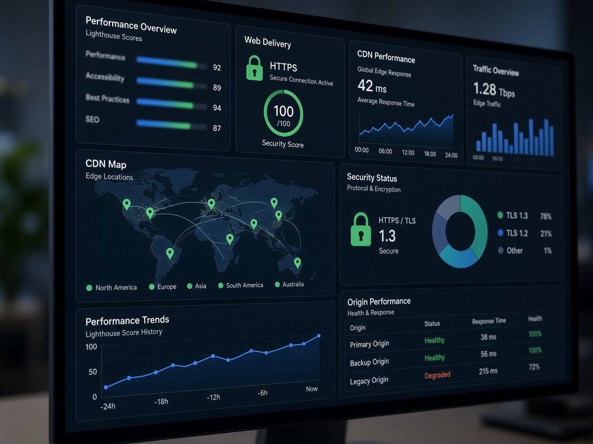 Secure web delivery and performance practices